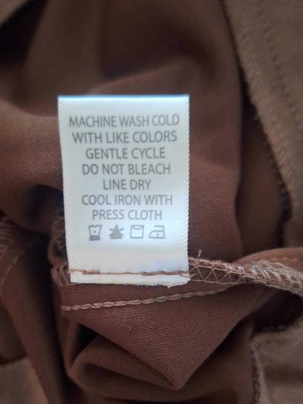 Max Studio Brown Suede Bomber Jacket - Picture 5 of 5